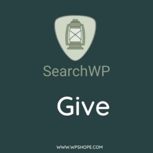 SearchWP Give Integration