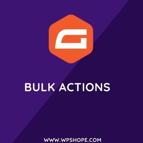 Gravity Forms Bulk Actions