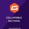 Gravity forms Collapsible Sections