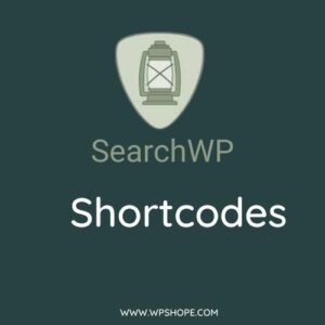 SearchWP Shortcodes