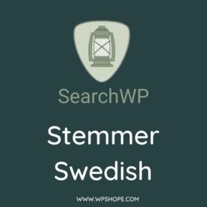 SearchWP Swedish Keyword Stemmer