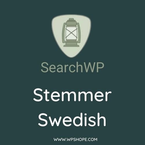 SearchWP Swedish Keyword Stemmer