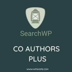 SearchWP Co-Authors Plus Integration