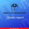 Easy Digital Downloads Email Reports
