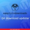 Easy Digital Downloads Git Download Updater