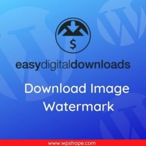 Easy Digital Downloads  Download Image Watermark