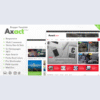 AXACT v2.1 - RESPONSIVE MAGAZINE BLOGGER THEME