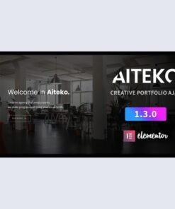 Aiteko - Creative Portfolio Ajax Elementor WordPress Theme