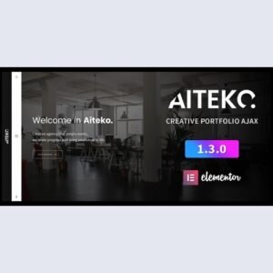 Aiteko - Creative Portfolio Ajax Elementor WordPress Theme