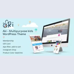 Aki - Multipurpose Kids WordPress Theme