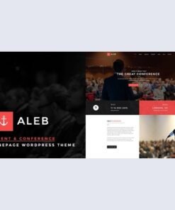 Aleb v1.3.4 - Event Conference Onepage WordPress Theme