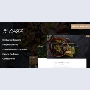 B-CHEF V1.0 - RESTAURANT HTML TEMPLATE