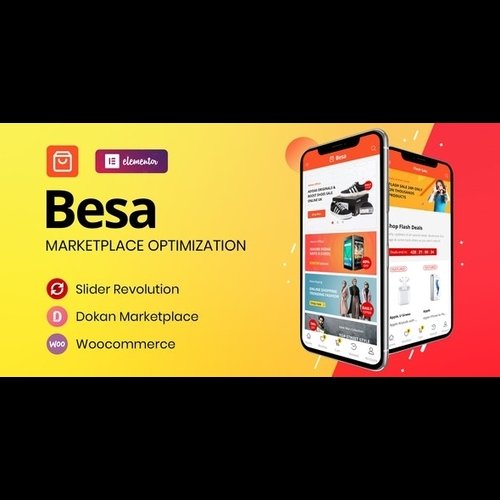 Besa - Elementor Marketplace WooCommerce Theme
