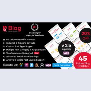 Blog Designer PRO for WordPress
