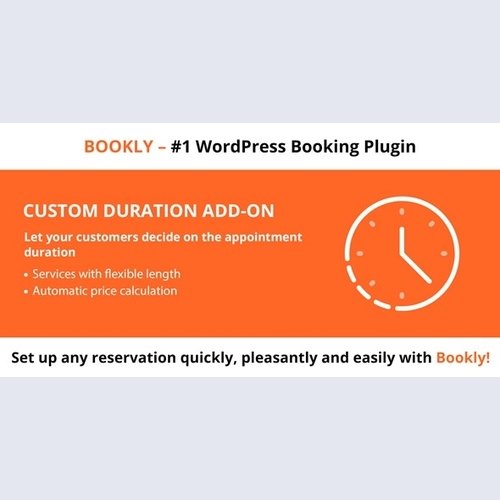 Bookly Custom Duration (Add-on)