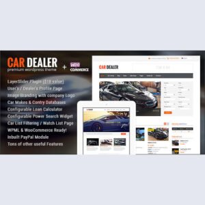Car Dealer - Automotive Responsive WordPress Theme