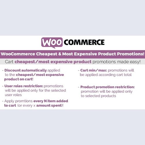 Cheapest & Most Expensive Product Promotions v3.3