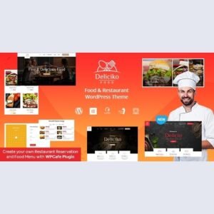 Deliciko - Restaurant WordPress Theme