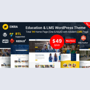 Eikra Education v4.2 - Education WordPress Theme