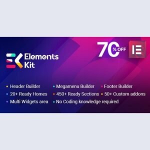 ElementsKit - The Ultimate Addons for Elementor Page Builder