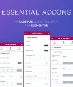 Essential Addons for Elementor pro