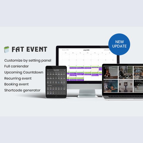FAT Event v4.5.0 - WordPress Event and Calendar Booking