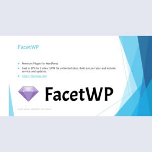 FacetWP + Addons