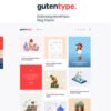 Gutentype - 100% Gutenberg WordPress Theme