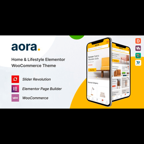 Aora - Home & Lifestyle Elementor WooCommerce Theme