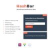 HashBar Pro v1.1.6 - WordPress Notification Bar