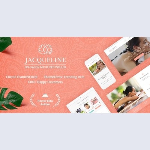 Jacqueline - Spa & Massage Salon Beauty WordPress Theme
