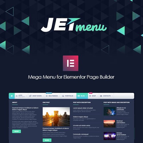 JetMenu - Mega Menu for Elementor Page Builder