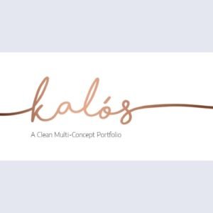 Kalόs  - Portfolio WordPress Theme