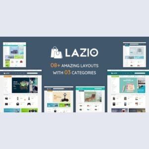 LAZIO - MULTIPURPOSE RESPONSIVE OPENCART 2.3 & 3.X THEME