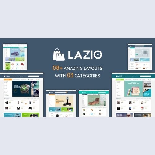 LAZIO - MULTIPURPOSE RESPONSIVE OPENCART 2.3 & 3.X THEME