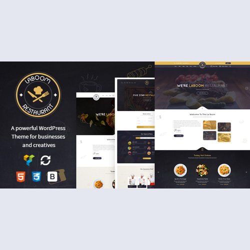 La Boom v2.5 - Food & Restaurant Bistro Theme