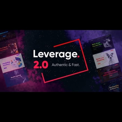 Leverage v2.0.4 - Creative Agency & Portfolio WordPress Theme