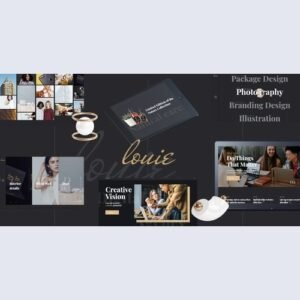 Louie - Modern Portfolio Theme for Agencies