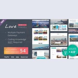 Love Travel - Creative Travel Agency WordPress