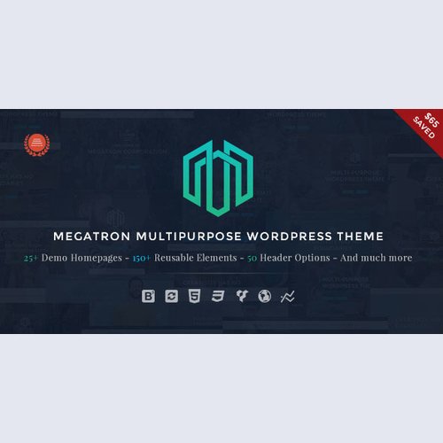 Megatron - Responsive MultiPurpose WordPress Theme