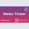 News Ticker For Elementor v1.3