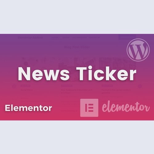 News Ticker For Elementor v1.3