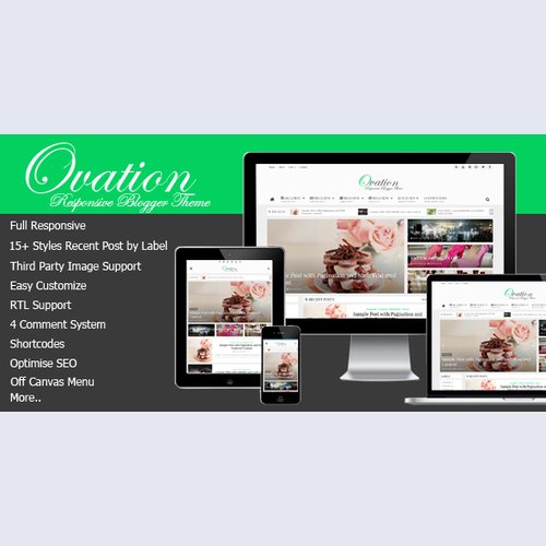 OVATION v1.0 - NEWS/MAGAZINE RESPONSIVE BLOGGER THEME