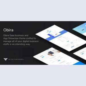 Obira v1.9.4 - SaaS Business & App Showcase WordPress Theme