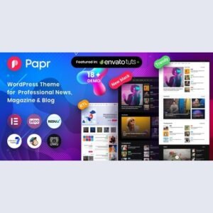 Papr - News Magazine WordPress Theme