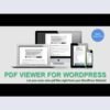 PDF viewer for WordPress