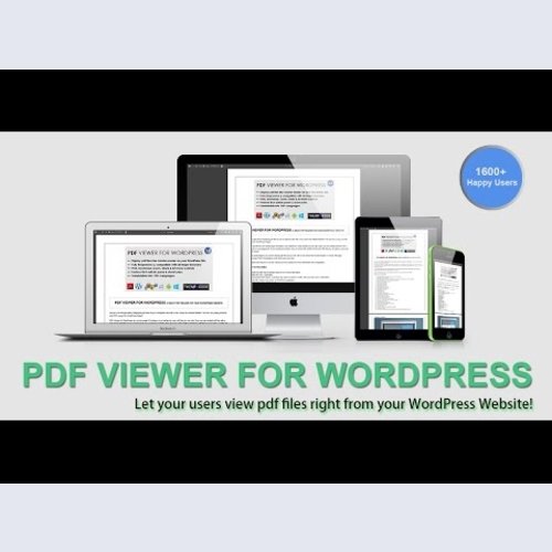 PDF viewer for WordPress