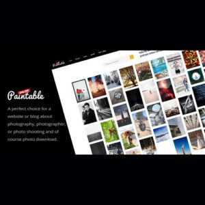Paintable v2.4 - Photography and Blog / Photos Download Theme