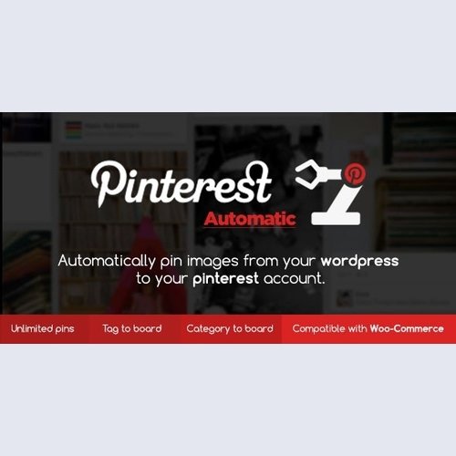 Pinterest Automatic Pin Wordpress Plugin