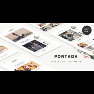 Portada v2.0 - Elegant Blog Blogging WordPress Theme